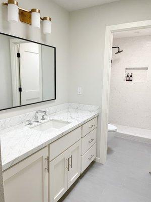 Master bathroom