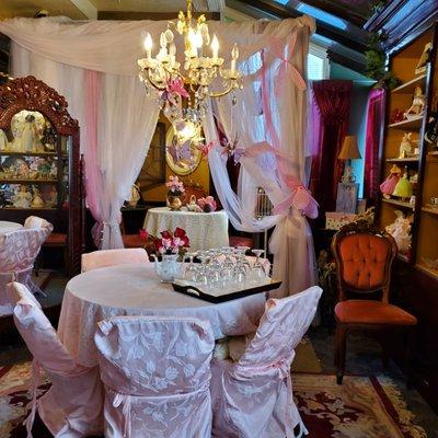 Princess party room