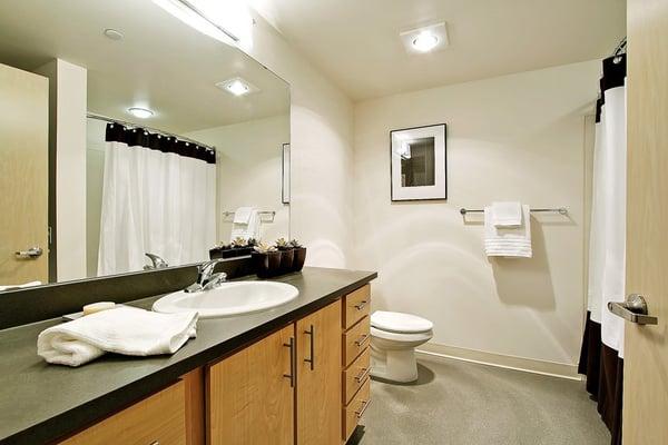 Open 1 bedroom - 714sqft