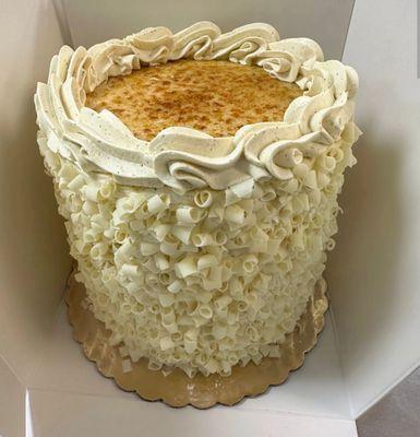 Creme Brulee cake