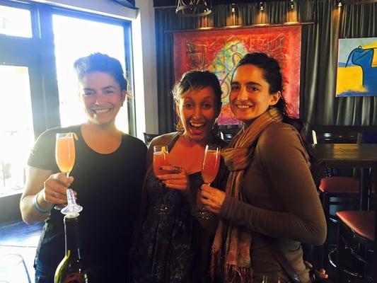 Best mango sunrise mimosa's in Healdsburg!!