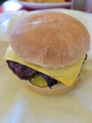 One of the best small town cheese burgers I've had in quite awhile.