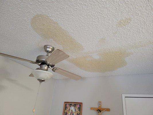 Leak in ceiling