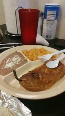 Pretty decent Chile relleno.