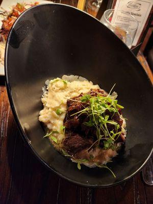 Short rib risotto