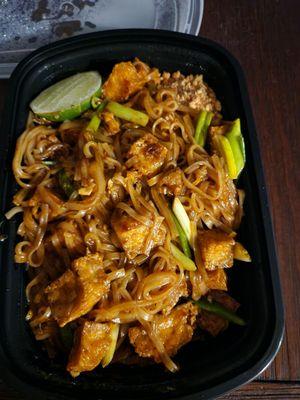 Pad Thai with tofu (without bean sprouts)