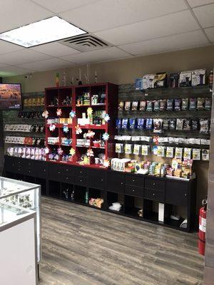 Inside the recreational marijuana shop