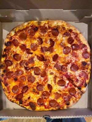 Pepperoni pizza