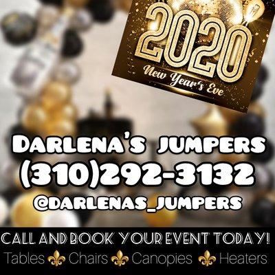 New Year's is just around the corner!
Call and book your event today!
(310)292-3132
#DARLENASJUMPERS