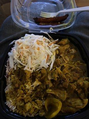 Curry Chicken Dinner (Large)