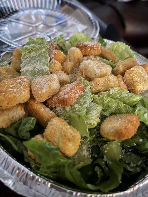 Cesar Caesar Salad.. with ranch dressing