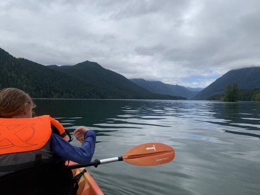 Kayaking with rentals from Skokomish Park