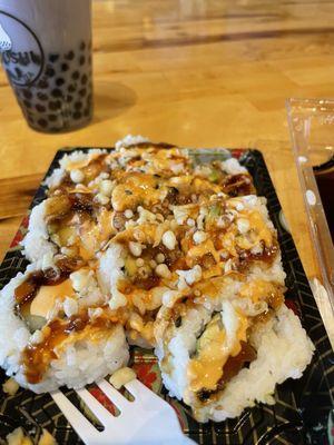 Crunchy Spicy Salmon Roll  (08/04/2023)