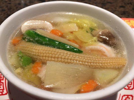 Three delicacies soup