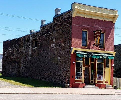 Storefront for Shute's Saloon