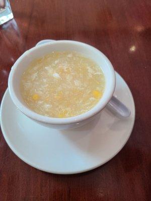 Chicken corn soup