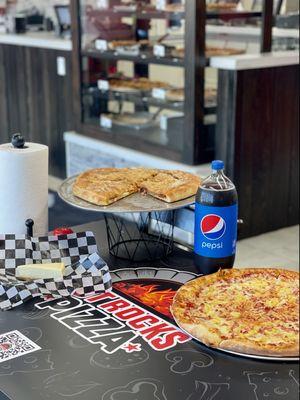 Pizza and Pepsi