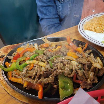 Beef fajitas,  will order this again!