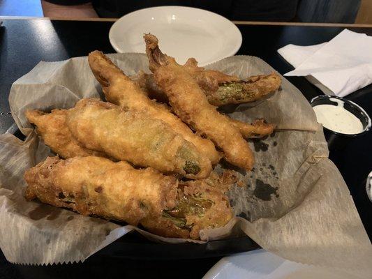 Fried pickle spears