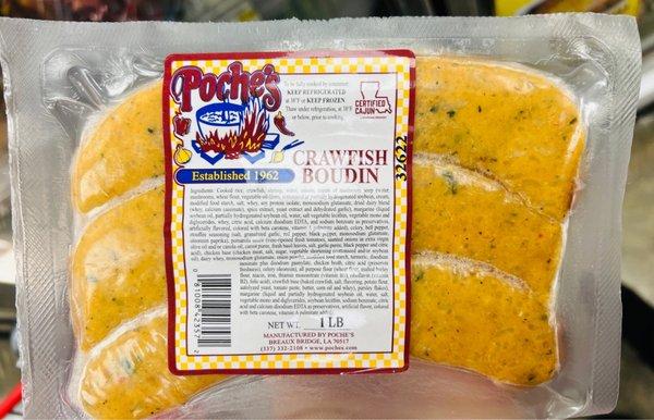 Poche's Boudin from the Boot; Breaux Bridge Louisiana right here in Houston at B&W's!