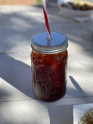 Sweet tea refillable cup