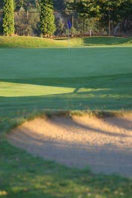 Approach to 11th green.