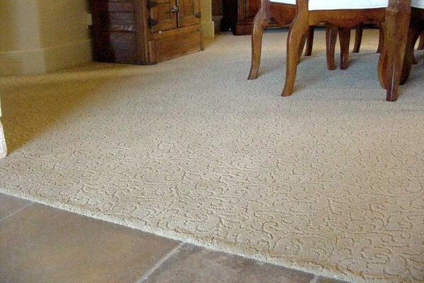 Patterned Carpet Installation by FPN Services