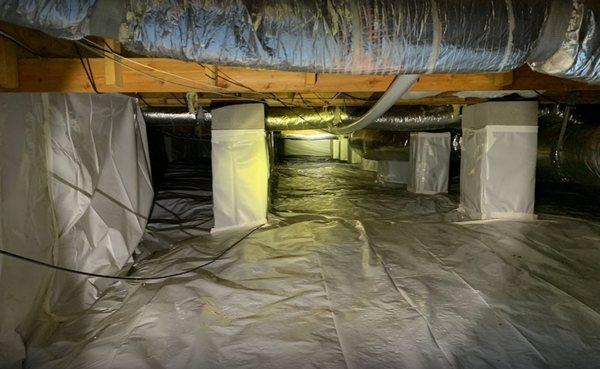 crawl space waterproofing