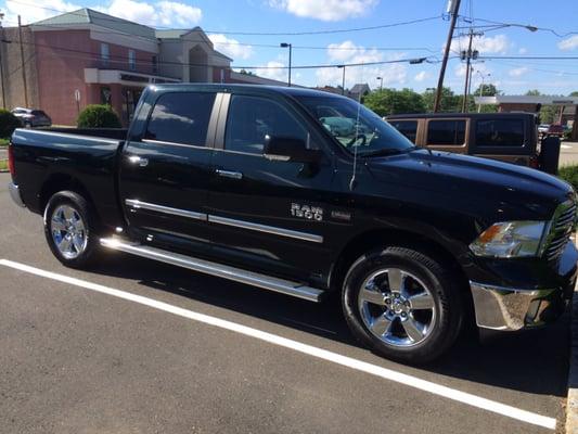 Truck looks great! No more scratches! Awesome job!