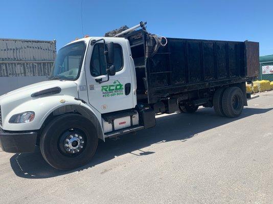 our big  truck can handle up to 20 cubic yard of  junk