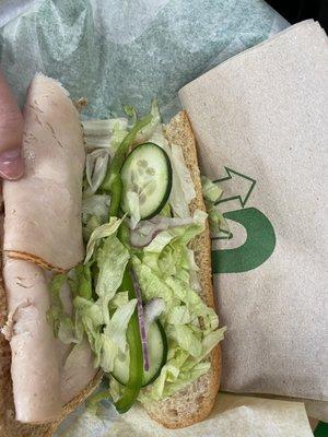 TERRIBLE SERVICE. VERY RUDE SANDWICH ARTISTS. ONLY 2 CUCUMBERS?! PATHETIC.