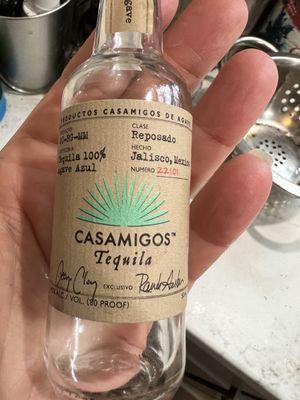 Sample size of a tequila-