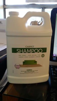 Kirby carpet shampoo