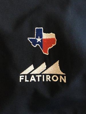 They did a great job with our company logo on some really nice jackets.