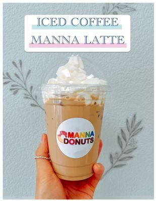 Iced coffee Manna Latte ~!!