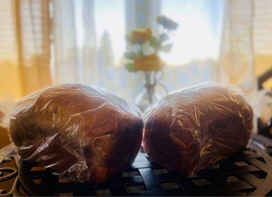 Jalapeño Bread and White Bread