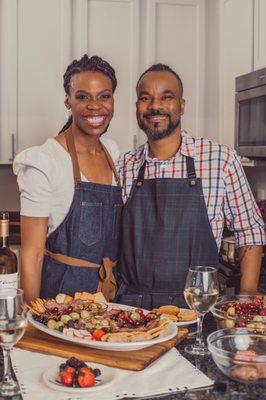 The Chef and the Baker - Jason is the Chef & Erica is the Baker