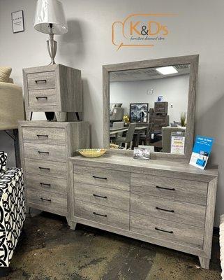 Huge selection of bedroom sets available to us!