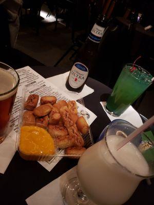 Snacks and drinks