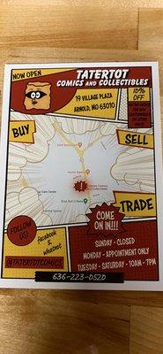 Map to our store and info