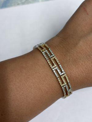 Two-Tone Diamond bracelet