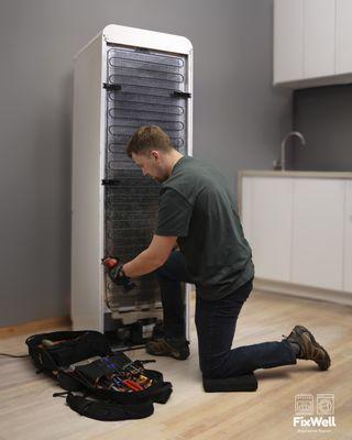 Refrigerator repair by professional