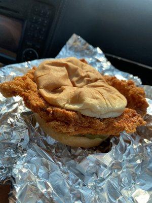 Breaded tenderloin. Hoosier classic