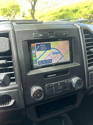 Got rid of the tiny screen and upgraded to Apple Play on F-150.