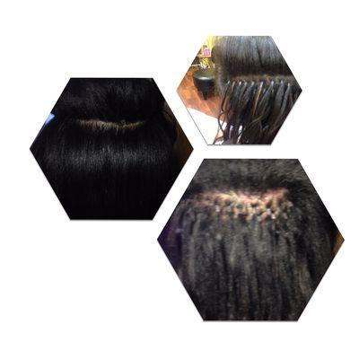 Micro links hair extensions