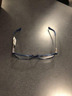 Glasses from rack where the width isn't too wide.