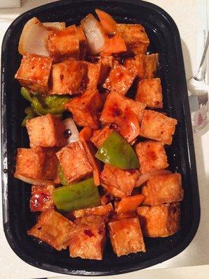 General Tso tofu