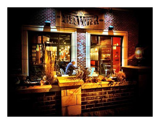 Fire Water BBQ. State St. Geneva IL.Great Burn Ends!Amazing Brisket! Super Fried Pickles!Patio! Take Out & Delivery. Overall Great BBQ!