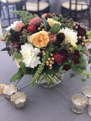 Fall Floral Centerpiece