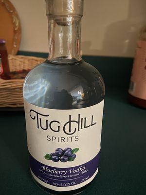 Tug Hill blueberry vodka